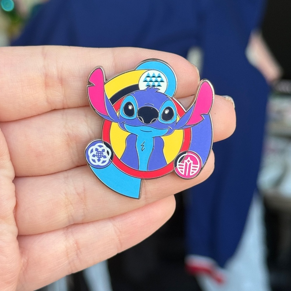 Disney Parks WDW EPCOT Reimagined Stitch 2023 Mystery Box Pin